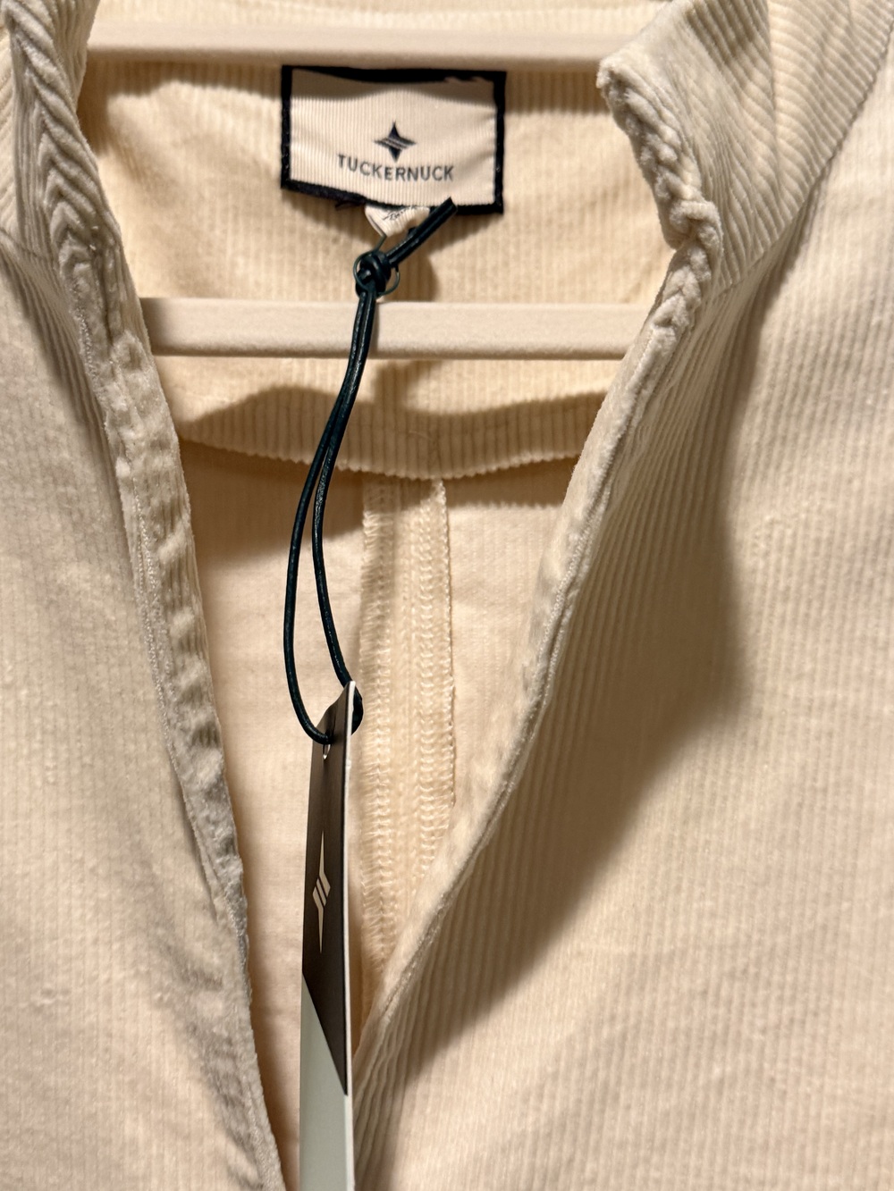 Tuckernuck corduroy Dress Ivory - Picture 1 of 3